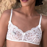 Miriam, Bridal Bralette in stretch lace - Ariane Delarue Lingerie
