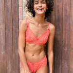 Penelope, stretch lace brief - Ariane Delarue Lingerie