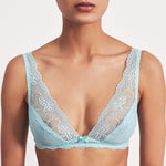 Aline Lace Bralette — Celadon - Ariane Delarue Lingerie
