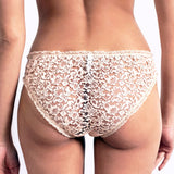 Camille Lace Panty — Blush - Ariane Delarue Lingerie