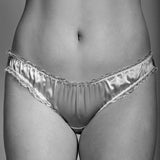 Camille, Silk and Lace Panty - Ariane Delarue Lingerie