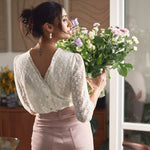 Marina Lace Blouse — Svetlana K Paris - Ariane Delarue Lingerie