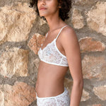 Miriam Bridal Panty in stretch lace - Ariane Delarue Lingerie