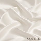White Satin Tap Pants with Old Rose Lace Appliqué - Ariane Delarue Lingerie